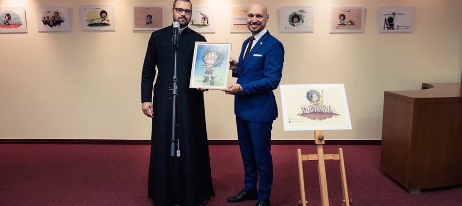 ИЗЛОЖБА КАРИКАТУРА БОЈАНА ЈОКАНОВИЋА  УСКОРО У  ТЕСЛИЋУ 1