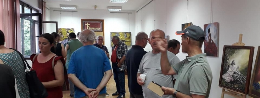 OTVORENA 11. IZLOŽBA RADOVA LIKOVNE GRUPE "REKOS" 5