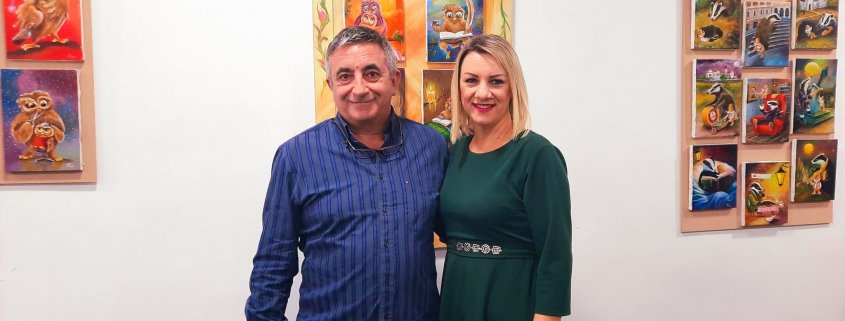 OTVORENA IZLOŽBA PERICE IVANOVIĆA U TESLIĆU 4