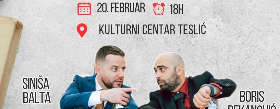 KNJIŽEVNO VEČE - ,,PISAC BEZ KNJIGE U TESLIĆU" 1